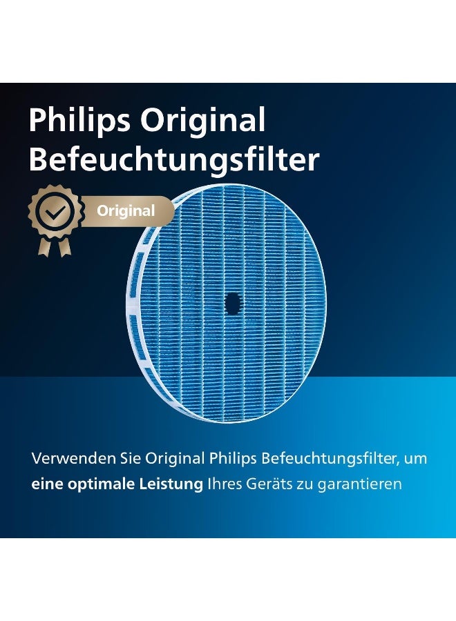 Philips - Genuine Air Humidifier Replacement Wick Filter FY2425/30 - with NanoCloud Technology, Up to 6 Months Lifetime, For AC2729 & AC2726 FY2425/30 Blue/White - Image 1