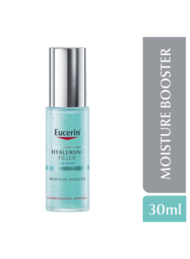 Hyaluron Filler Anti-Aging Moisture Booster Face Gel Moisturizer With Hyaluronic Acid And Glycerin Hydration For All Skin Types Blue 30ml 