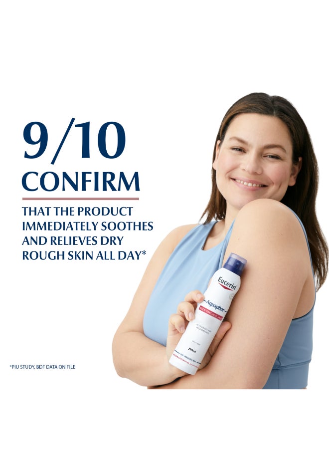 Eucerin Aquaphor Body Ointment Spray With Glycerin And Panthenol,Cracked And Irrated Skin Clear 250ml  - Image 2