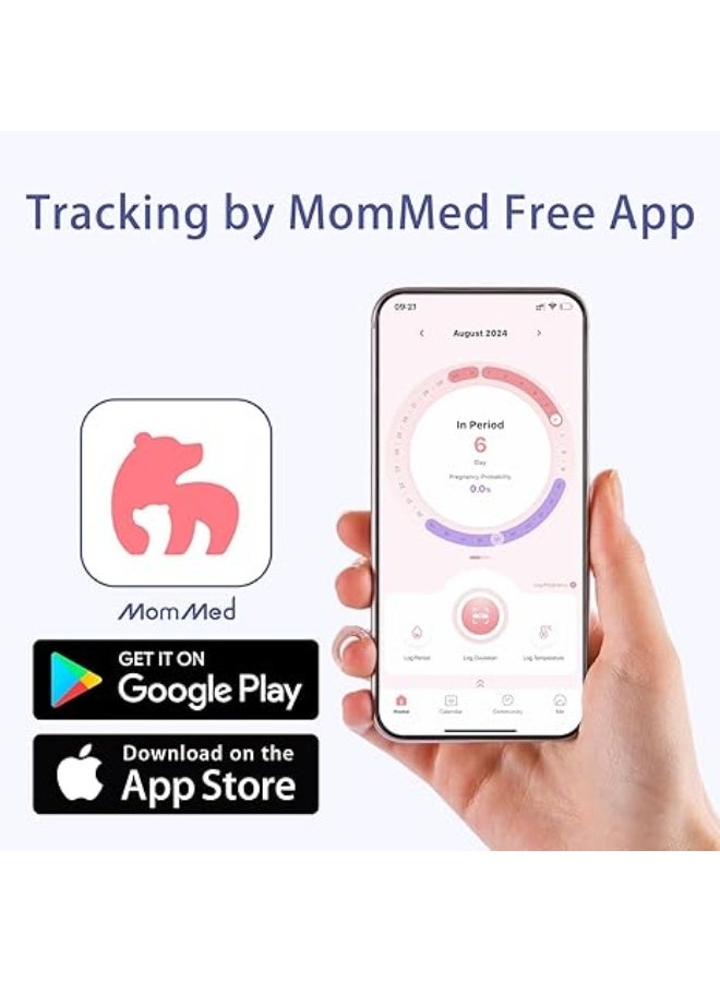 MomMed Ovulation Test Kit And Pregnancy Test Kit (40+15) With 55 Urine Cups - Image 2