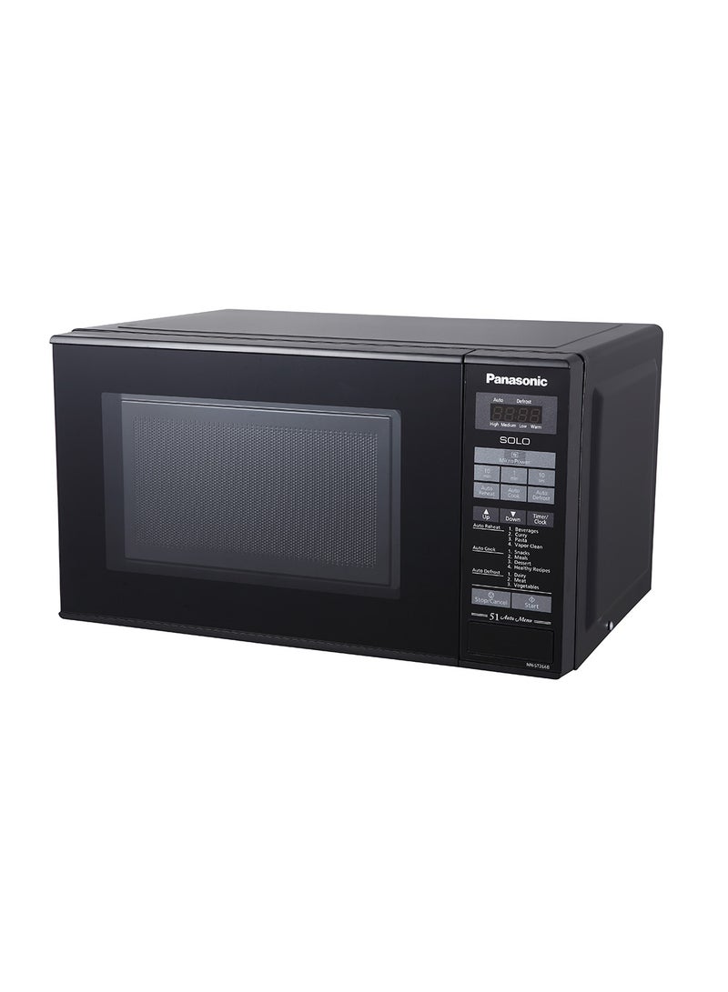 Panasonic - Solo Microwave Oven, 255mm Turntable, Child Safety lock, Auto Reheat, Touch Membrane Operations 20 L 800 W NN-ST266BVTG Black - Image 1