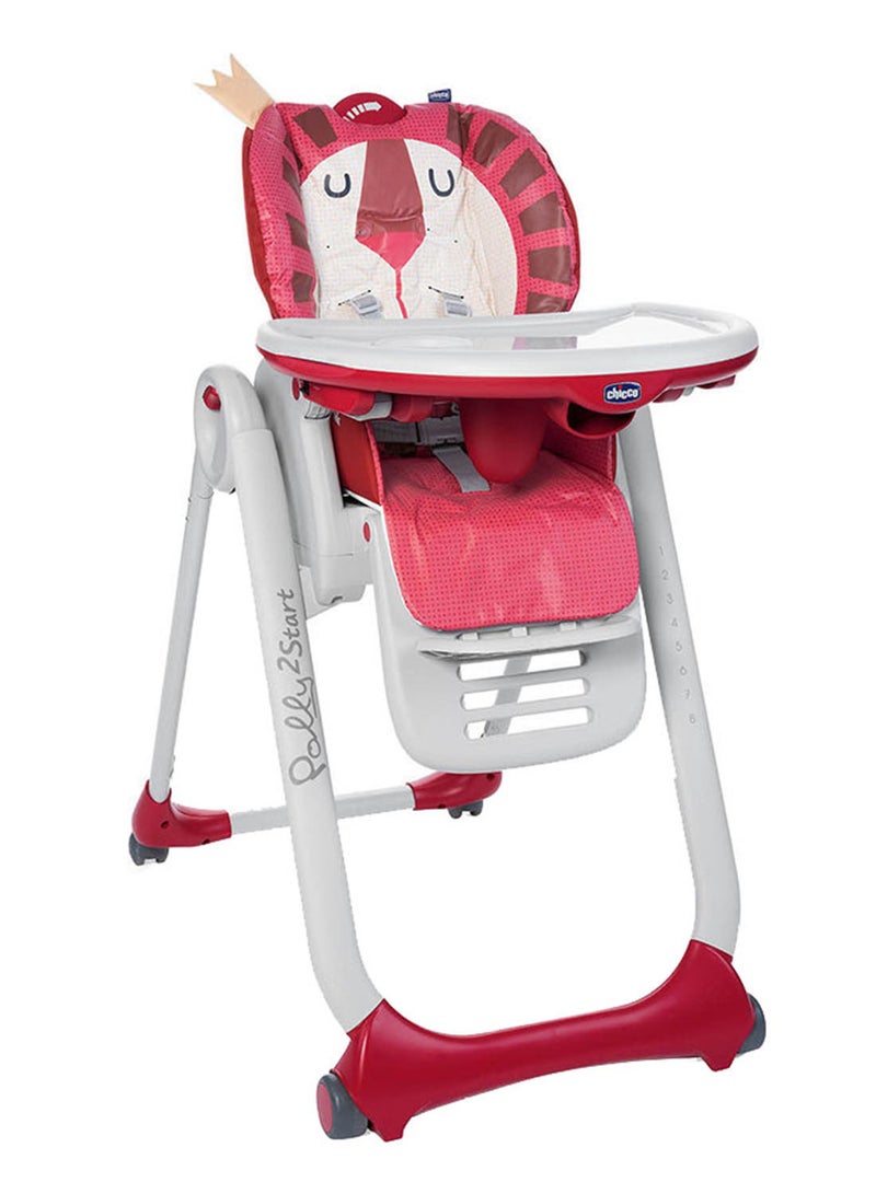 Chicco - Polly 2 Start Highchair 0M-3Y - Lion - Image 1