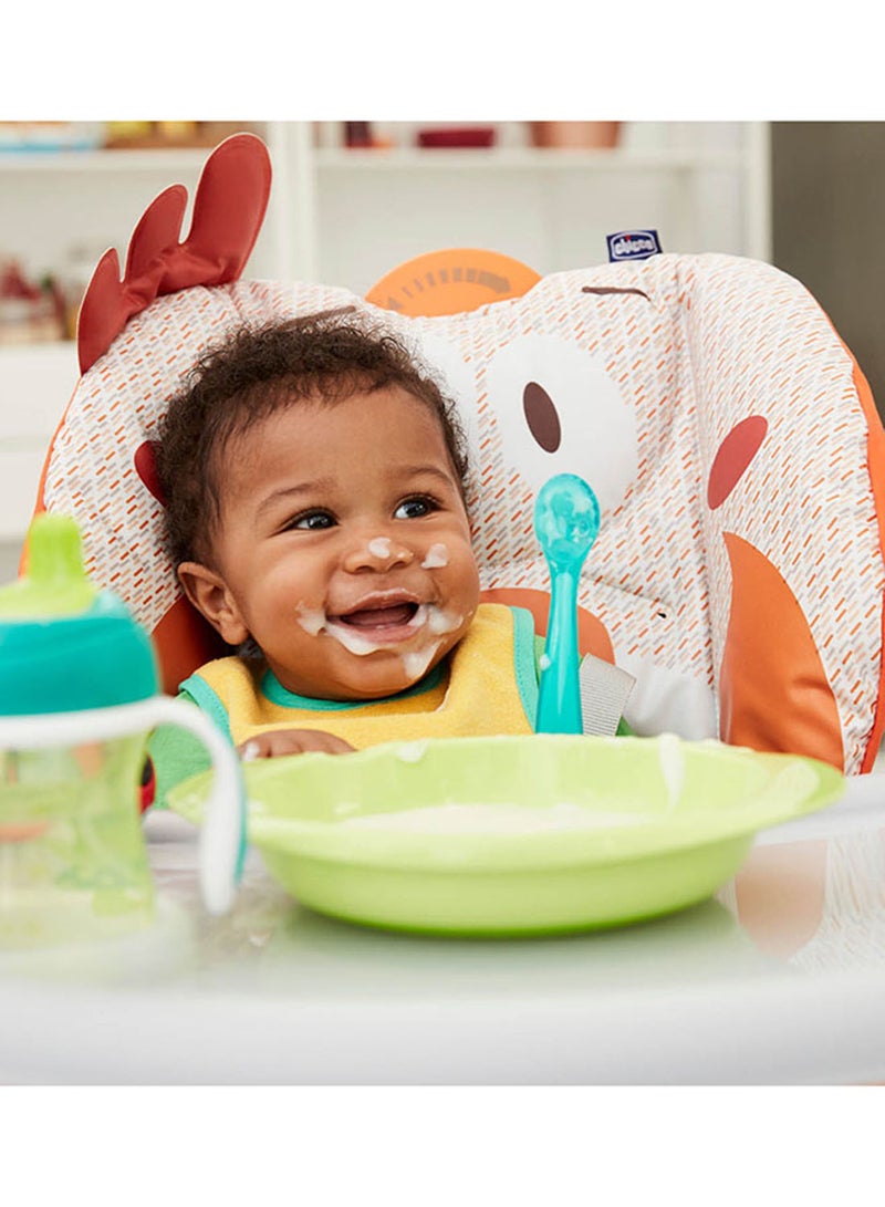 Chicco - Polly 2 Start Highchair 0M-3Y - Lion - Image 1