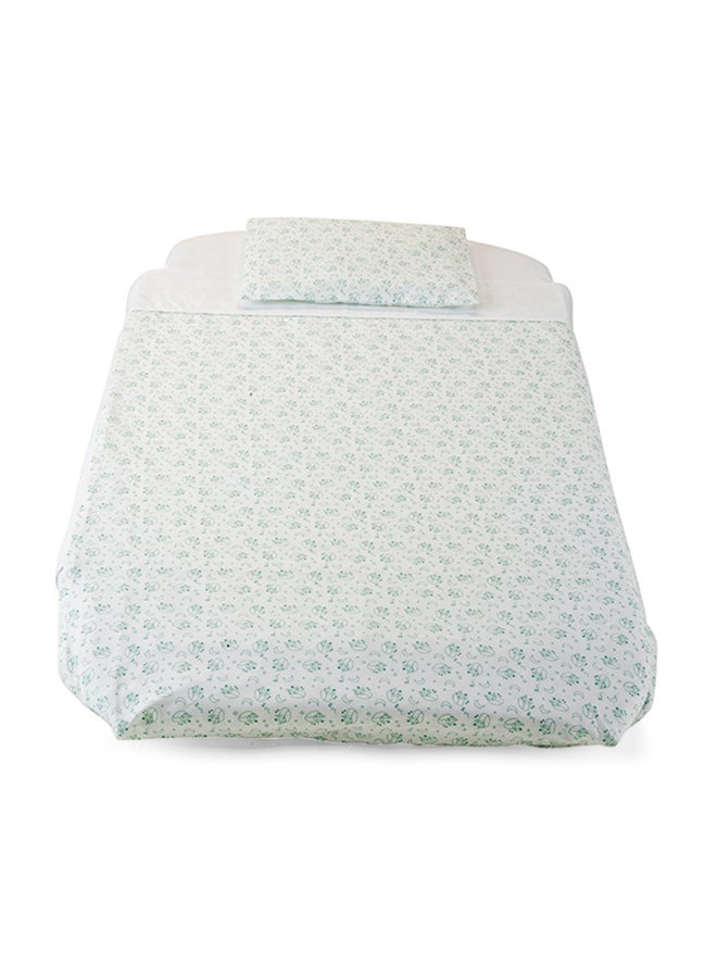 Chicco Duvet Cover Set 3 Pcs (Fitted Sheet, Duvet Cover, Pillow Case) For Next2Me Forever, Foxy  - Image 1