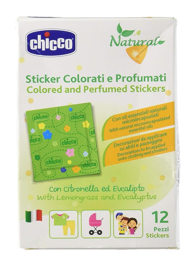 Chicco Colored And Perfumed Stickers 12 Pcs  - Image 1