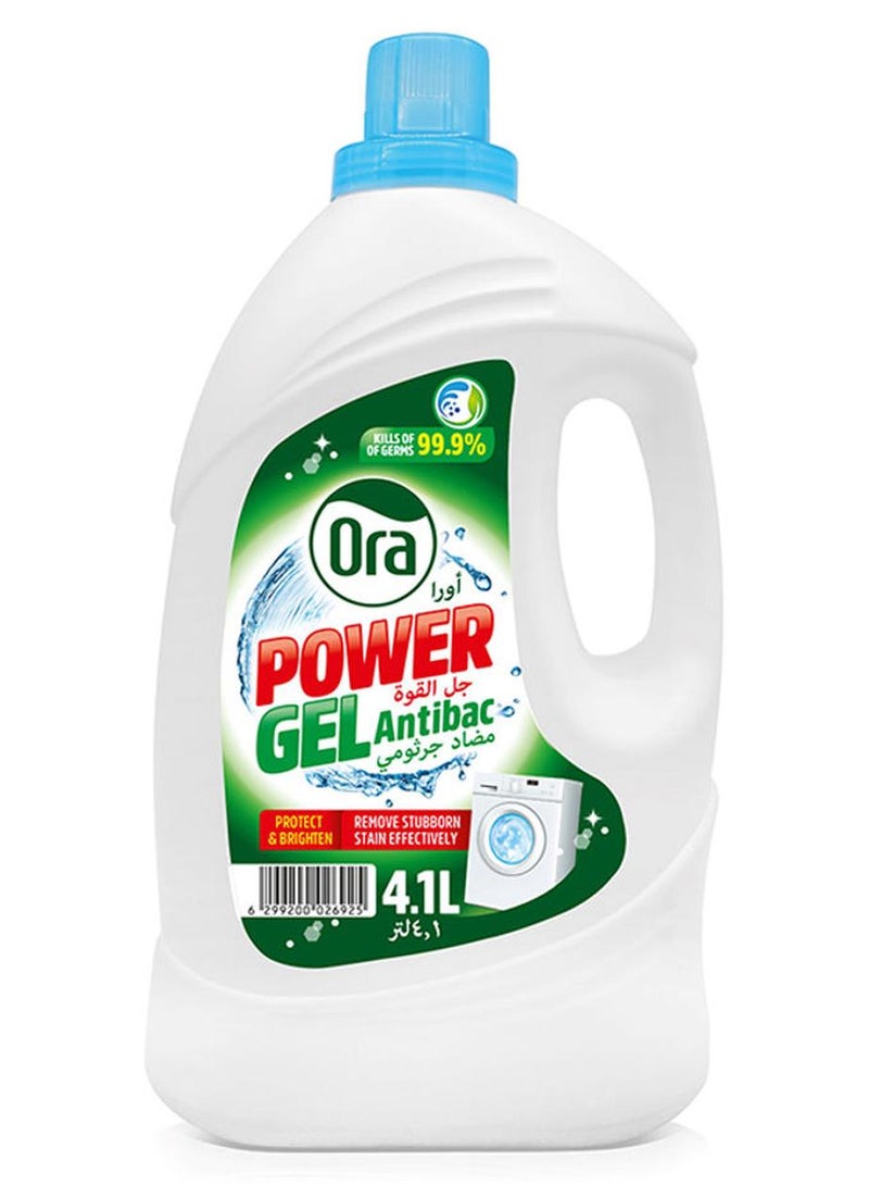 Ora Viva Power Gel Antibacterial Liquid Laundry Detergent 4.1Liters - Image 1