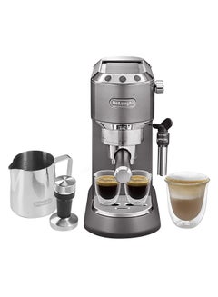 De'Longhi Icona Metallics Pump Espresso Machine 1.1 L 1350 W EC785.GY Grey  - Image 1