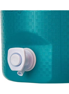 Cosmoplast Mfkcxx002Ta Keep Cold Plastic Insulated Water Cooler 1 Gallon - Teal, 4 Litres Green 21 x 29cm  - Image 3