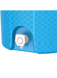 Cosmoplast Keep Cold Plastic Insulated Water Cooler Blue 26 x 36cm  - Image 3