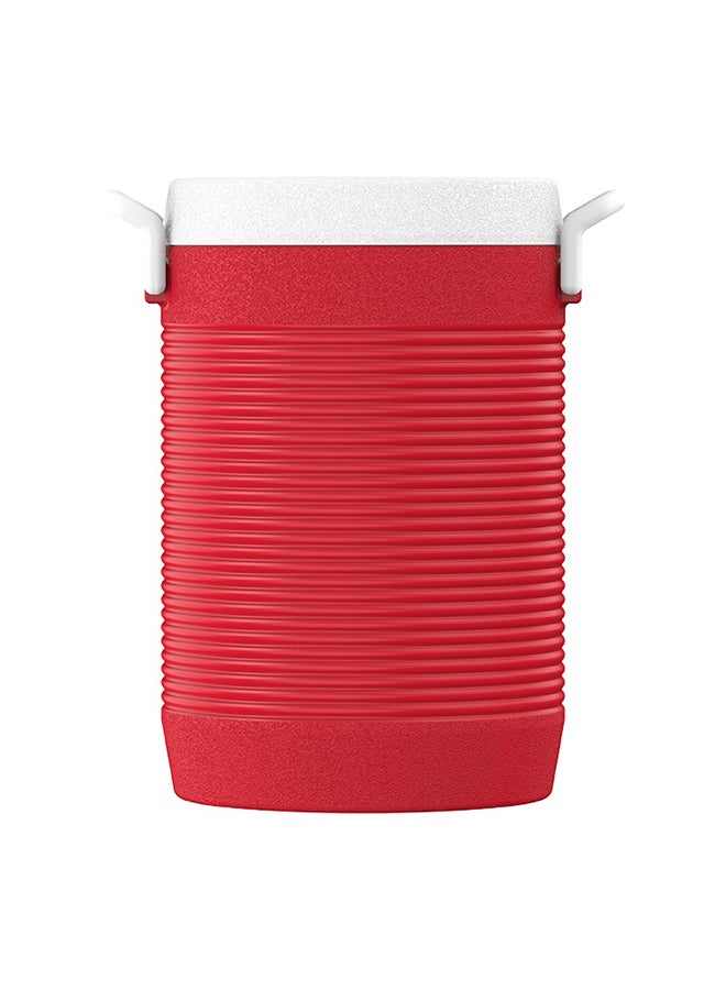 Cosmoplast Keep Cold Plastic Insulated Water Cooler Red 30 x 43cm  - Image 4