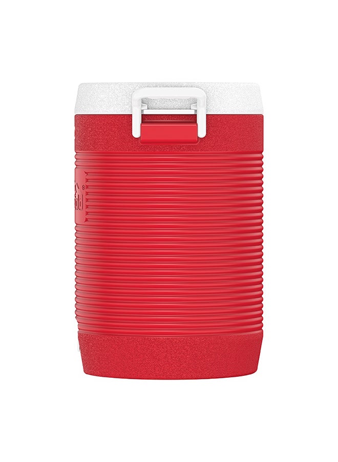 Cosmoplast Keep Cold Plastic Insulated Water Cooler Red 30 x 43cm  - Image 3