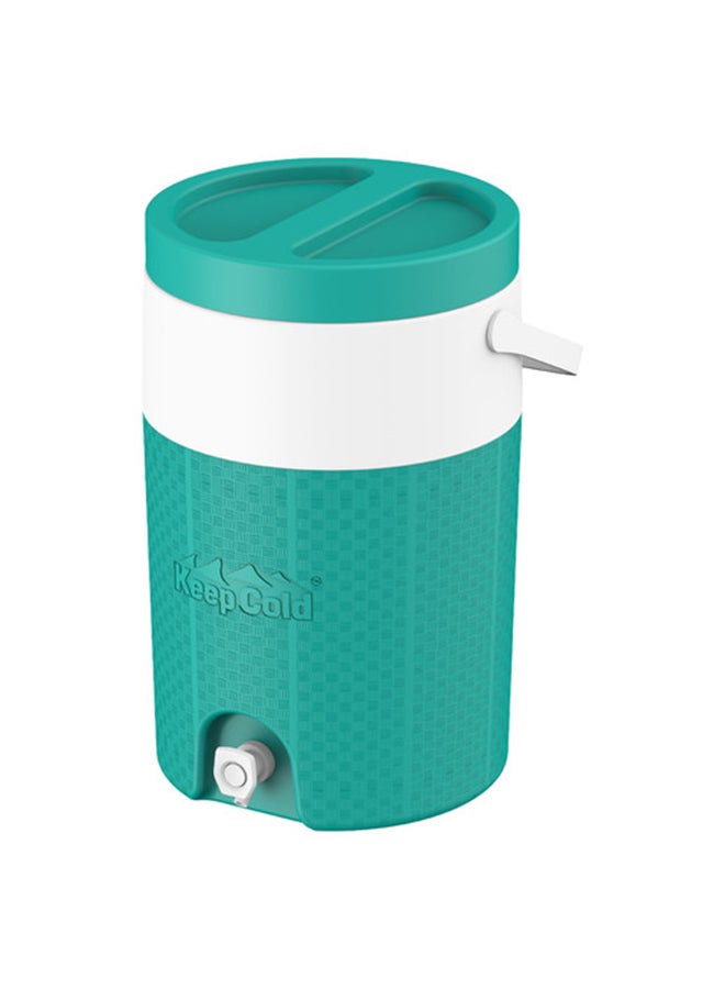 Keep Cold Plastic Insulated Water Cooler Green 30 x 43cm 