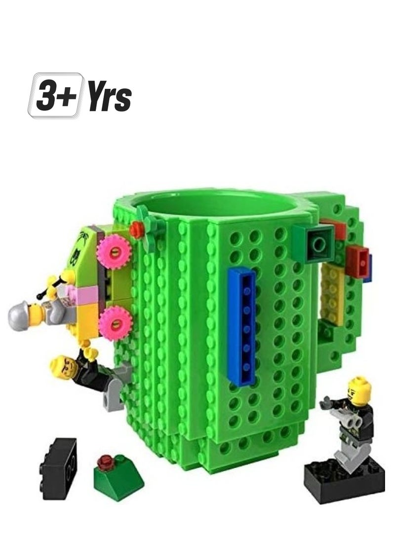 SKTB083S8XY39 Upgraded Build-On Bricks Mug With A Pack Of Blocks 3+ Years 
