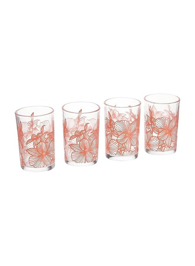 Cuisine Art 9-Piece Wooden Entertaining Serving Set Caddy And Individual Serving Glasses And Spoons Multicolour 14.2cm - Image 3