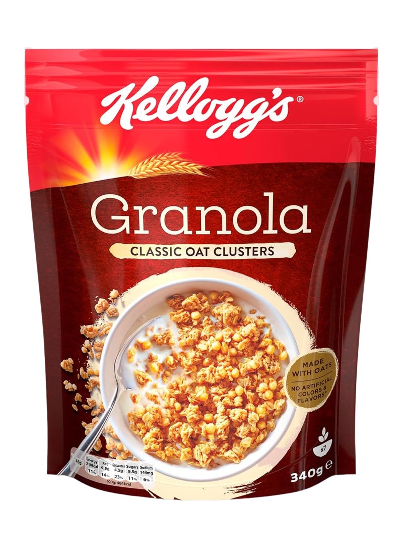 Kellogg's Crunchy Granola Classic 340grams - Image 1