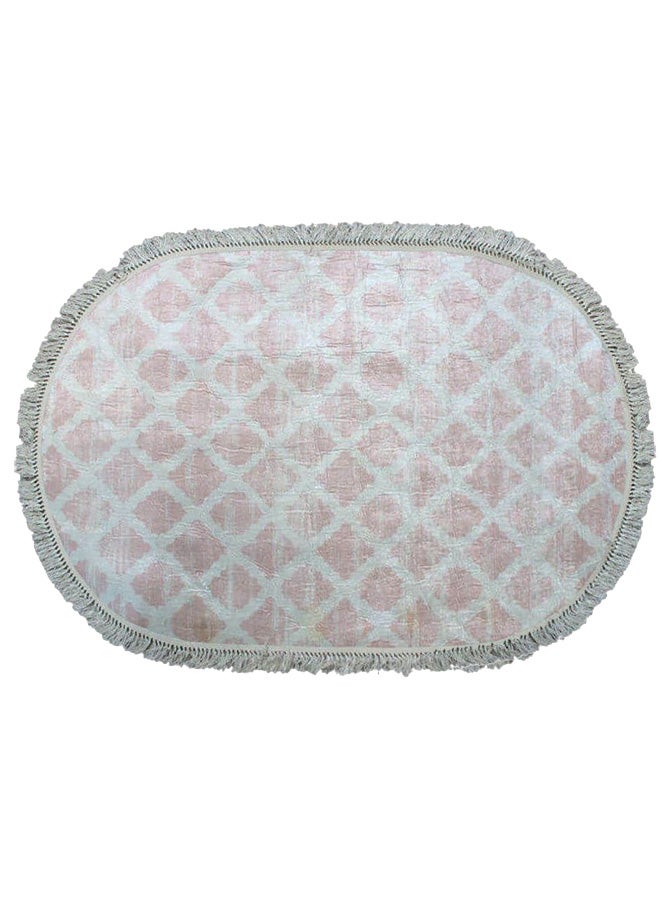 REGAL IN HOUSE Soft European Carpet Pink/Grey 120 x 180cm - Image 1