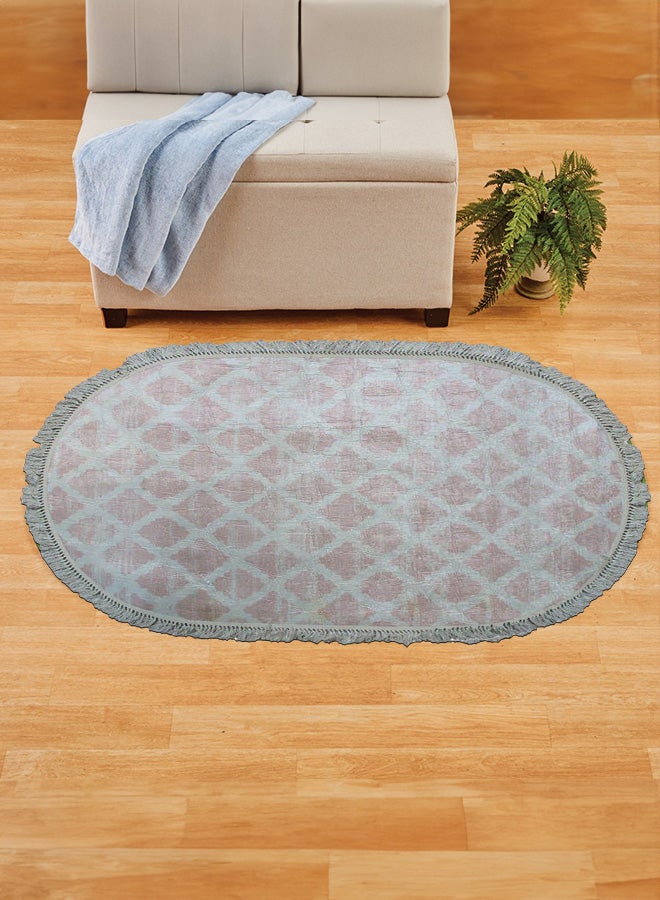 REGAL IN HOUSE Soft European Carpet Pink/Grey 120 x 180cm - Image 3