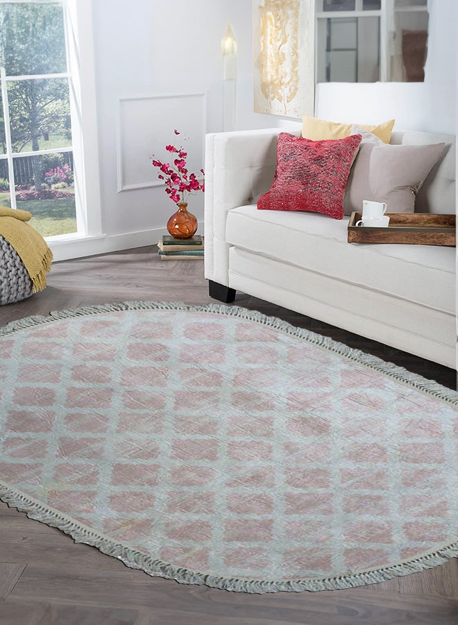 REGAL IN HOUSE Soft European Carpet Pink/Grey 120 x 180cm - Image 4