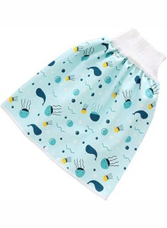 Generic Toddler Training Waterproof Diaper Skirt For Baby Girls, 2-Piece - Multicolour  - Image 4
