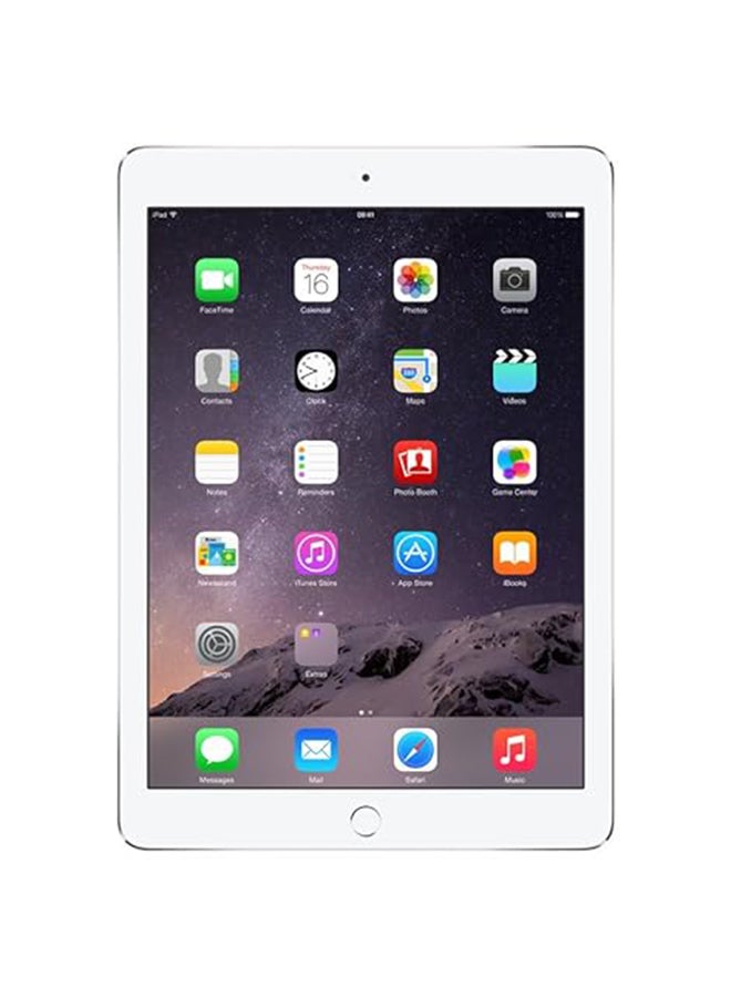 Apple Renewed - iPad Air 2 9.7-Inch 16GB Silver 4G With Facetime - Middle East Version  - Image 2