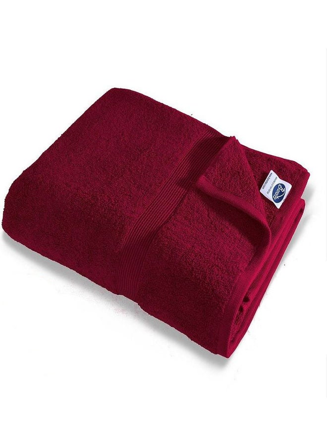 Banotex Egyptian Cotton Body Towel Red 90×150cm - Image 1