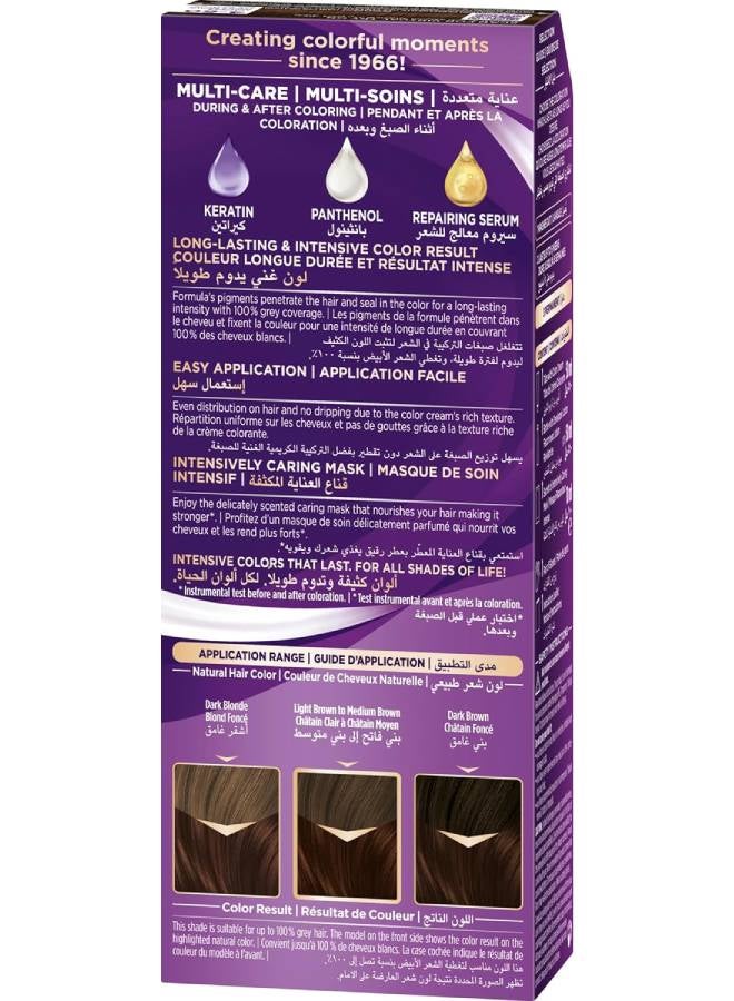 Intensive Color Cream Lustrous Medium 4-60, Lustrous Medium Brown 50ml , 50ml , & 10ml