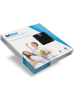 تريستر ميزان إلكتروني للمرحاض طراز TS3092AT، لون أسود  - Image 3