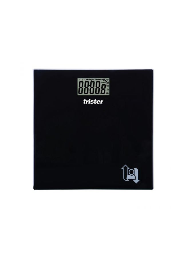 تريستر ميزان إلكتروني للمرحاض طراز TS3092AT، لون أسود - Image 1