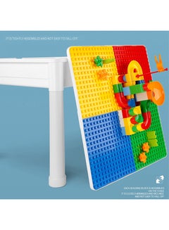 Little Story 4In1 Activity And Block Table, Toys Table, Blocks Lego Compatible, Study Table, Water Play Table, Sand Table, Multipurpose Table,Boys Girl Kids Furniture, Sensory Play, Homeschooling, 350Blocks, 3Years+ - Xl  - Image 4