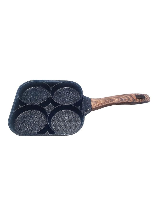 ARTC Non-Stick Wooden Handle Frying Pot Black/Brown 37x19x3cm - Image 1