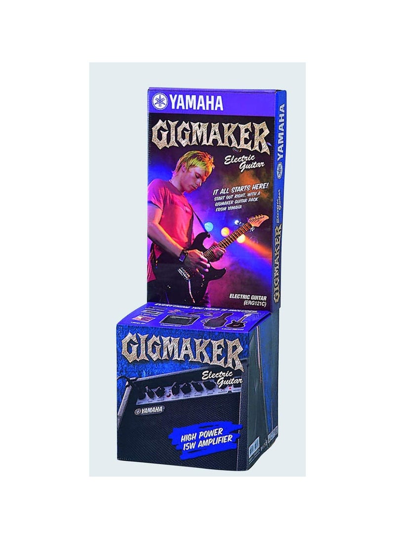 YAMAHA - Gigmaker Electric Guitar Package ERG121GPIIBLK Black - Image 1