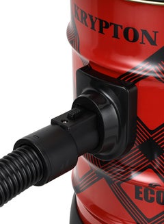 KRYPTON Drum Vacuum Cleaner With Powerful Motor, Dry And Blow Function, Powerful Suction And Fresh Outlook Design| Perfect For Home, Office, Apartments 21 L 2400 W KNVC6279N Black/Red  - Image 3