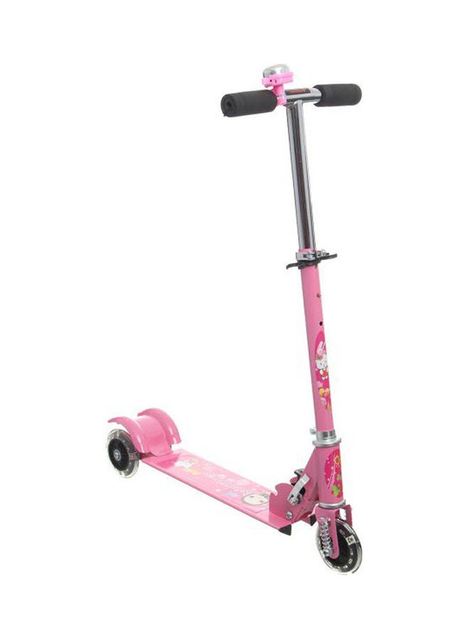 Kids Scooter For Unisex Pink Pink - Image 2