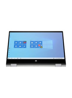إتش بي مٌجدد - لابتوب بافيليون X360 14m-Dw0013DX إصدار (2020) مزود بشاشة باللمس مقاس 14 بوصة ومعالج إنتل ثنائي النواة كور i3/ من الجيل العاشر/ يحتوي على ذاكرة رام سعة 8 جيجابايت/ محرك أقراص SSD سعة 128 جيجابايت/ بطاقة رسومات إنتل فائقة الوضوح فضي  - Image 2
