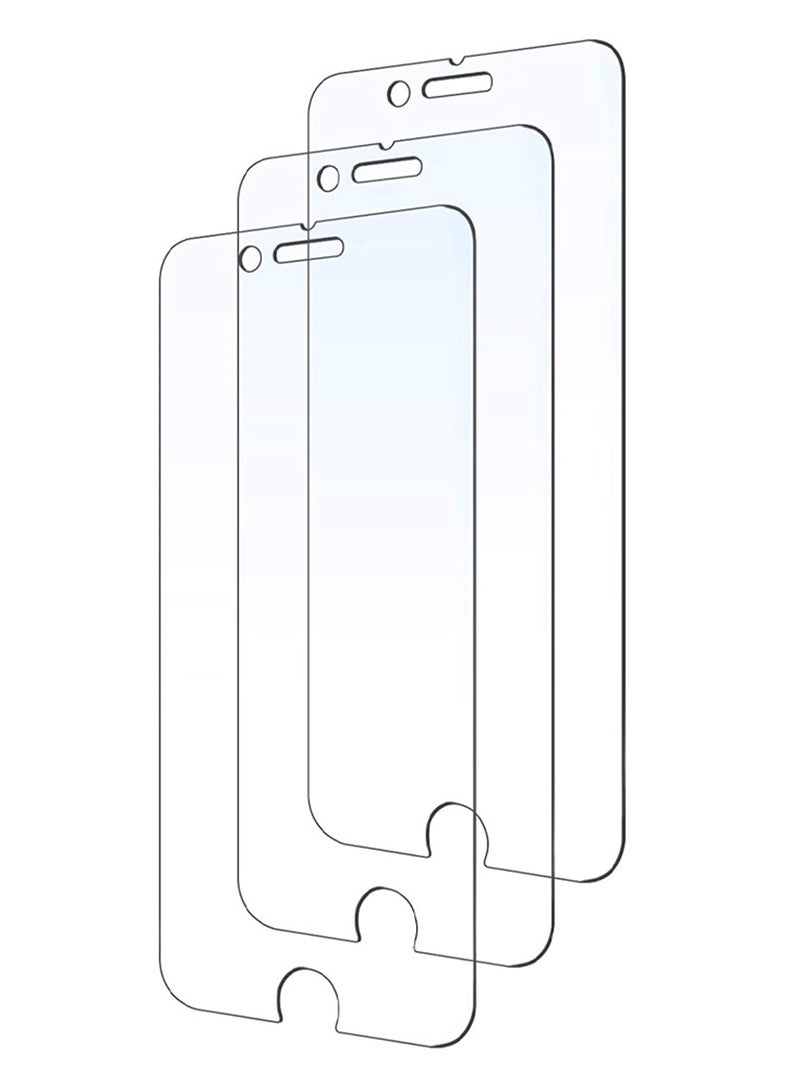 مارجون لاصقة حماية للشاشة من الزجاج لهاتف أبل آيفون 6s/6 - مجموعة من 3 قطع شفاف - Image 3
