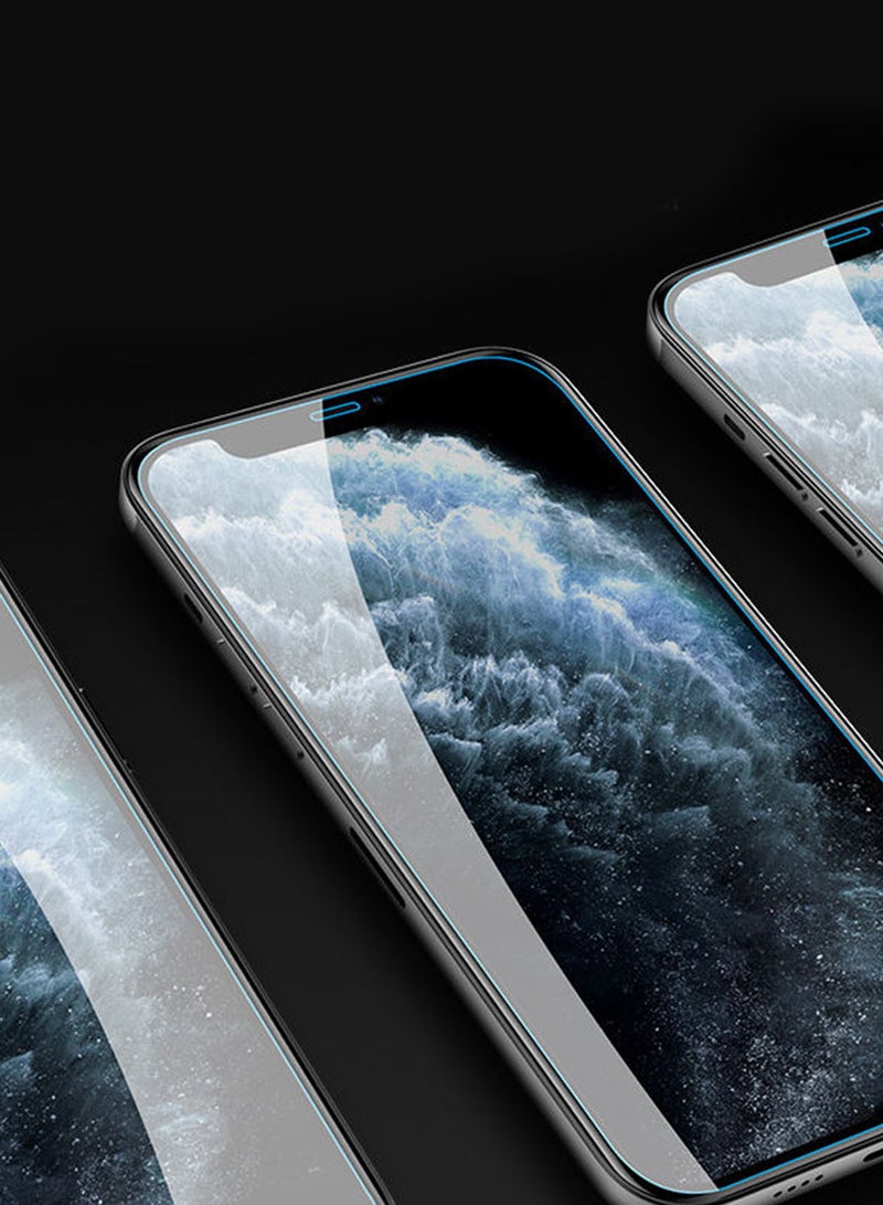 MARGOUN 3-Piece Protective Screen Glass for Apple iPhone 11 Pro Clear - Image 3