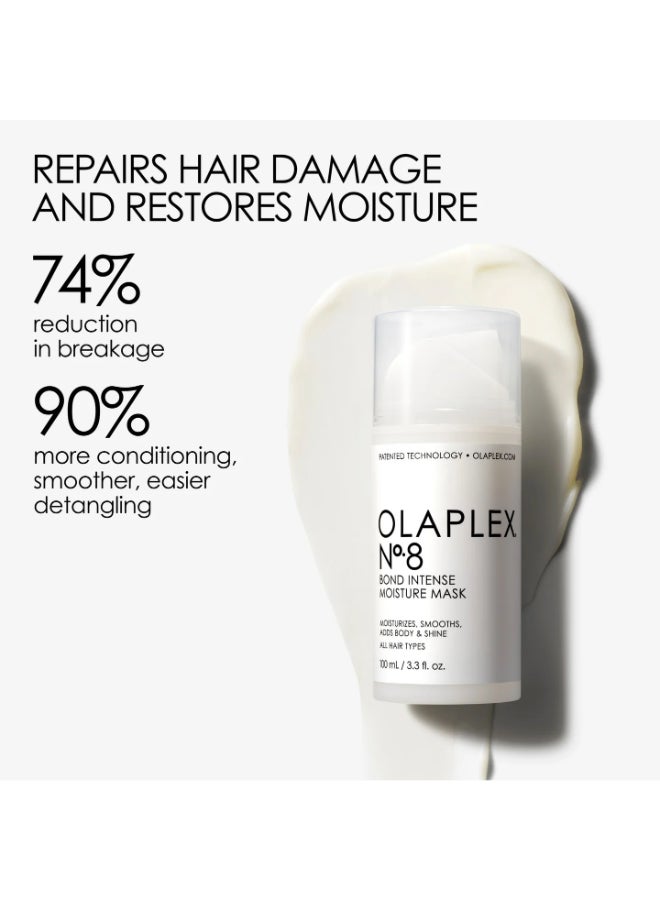 Olaplex No 8 Bond Intense Moisture Mask White 100ml - Image 3