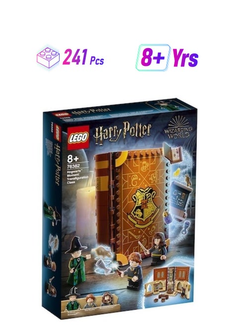 76382 Harry Potter Hogwarts Moment: Transfiguration Class Building Set 241 8+ Years