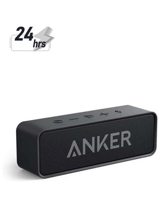 Upgraded Bluetooth Speaker with IPX5 Waterproof, Stereo Sound, 24H Playtime, Portable Wireless Speaker for iPhone, Samsung and More Black - pnsku/N47445633A/45/_/1743924162/02a15b31-8584-42a8-a4d0-b2f7fe0c44f7