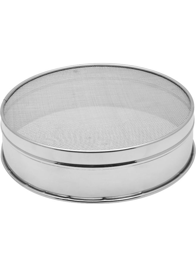 راج مصفاة مستديرة من المعدن فضي - Image 4