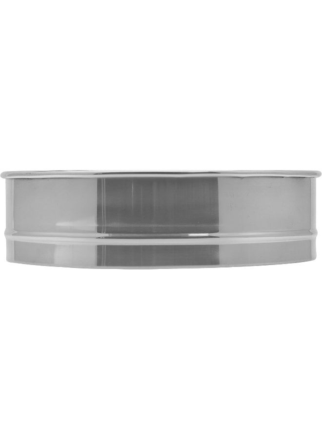 راج مصفاة مستديرة من المعدن فضي - Image 1