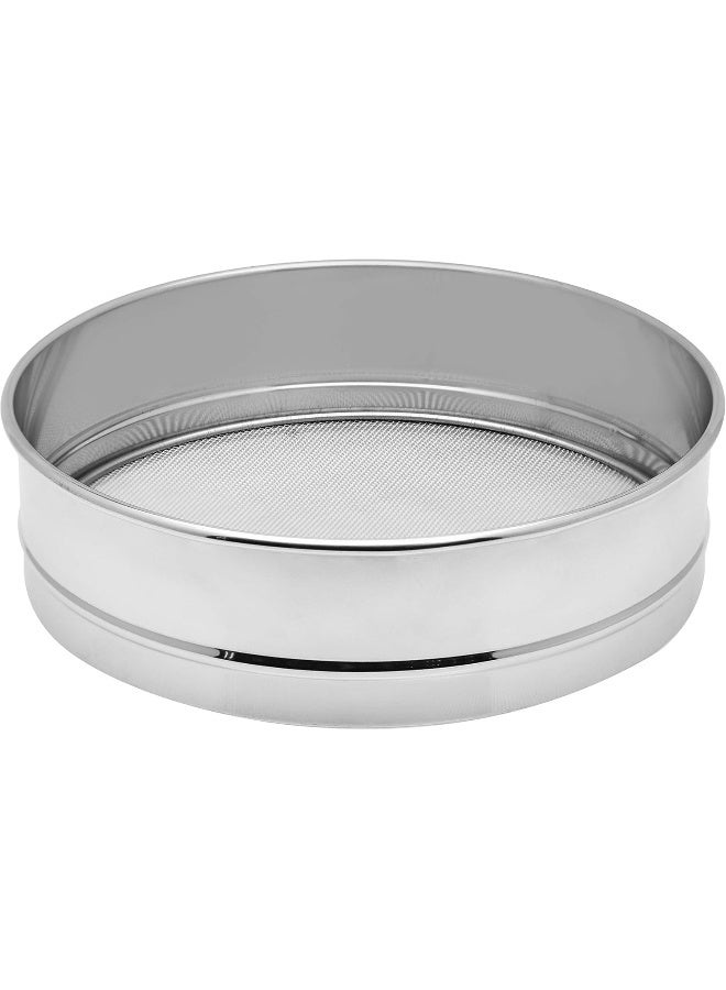 راج مصفاة مستديرة من المعدن فضي - Image 2