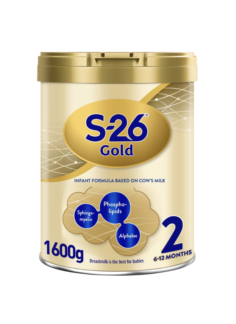 S26 S-26 Gold Promil Stage 2, 6-12 Months 1.6kg - Image 1