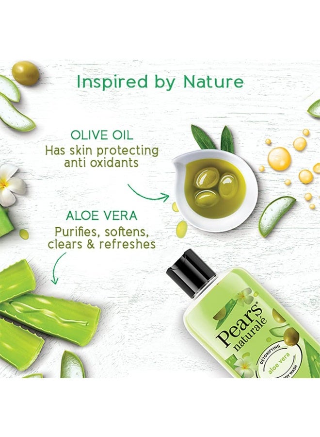 Pears - Detoxifying Aloe Vera Body Wash Clear 250ml - Image 1