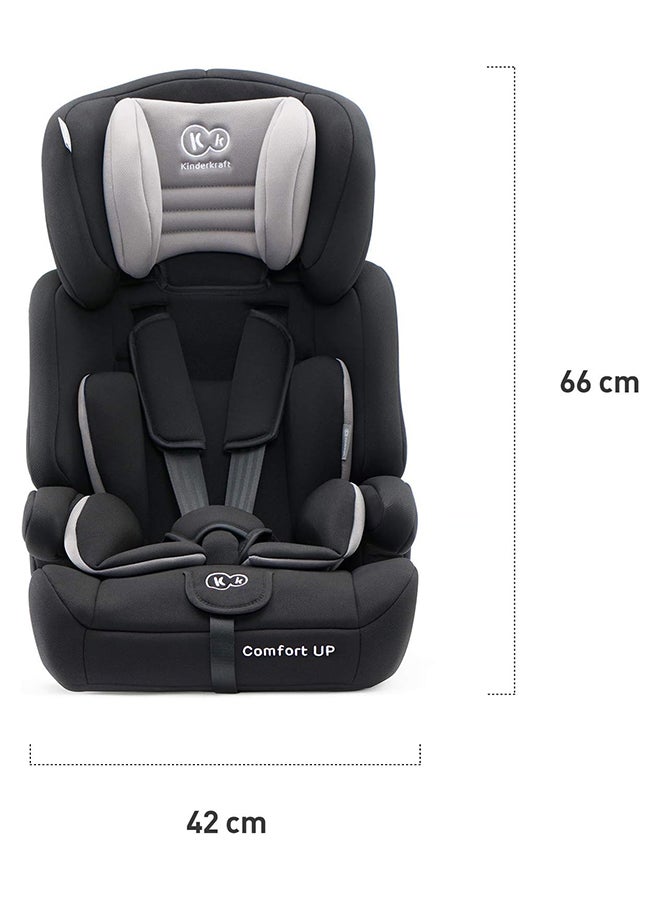 Car Seat Comfort Up, Booster Child Seat, With 5 Point Harness, Adjustable Headrest, For Toddlers , Infant, Group 1, 2, 3, 9 36 Kg, Up To 12 Years, Safety Certificate Ece R44, 04, Grey - pnsku/N47531366A/45/_/1733384029/9aab22aa-1acb-4c95-a7e8-aaeae178bae2