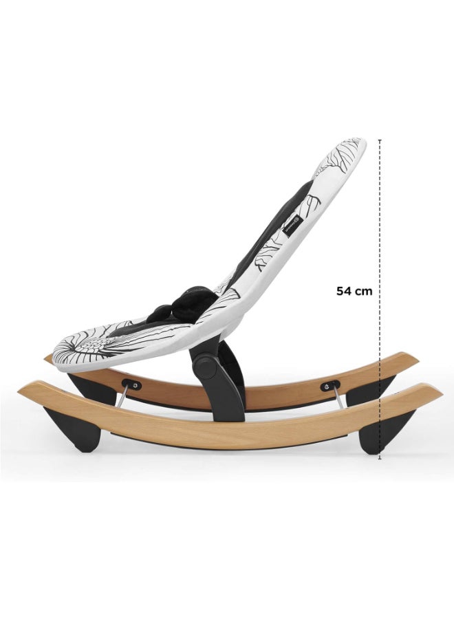 Kinderkraft - Finio Bouncer - Black And White