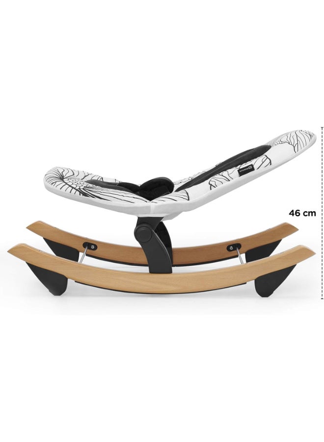 Kinderkraft - Finio Bouncer - Black And White