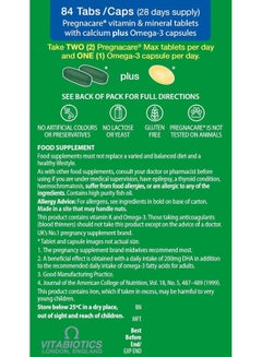 Vitabiotics Pregnacare Max Brain And Eye Development 84 Tablets Packaging May Vary  - Image 4