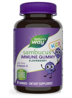 Nature's Way Sambucus Elderberry Kid's Immune Support , 60 Gummies