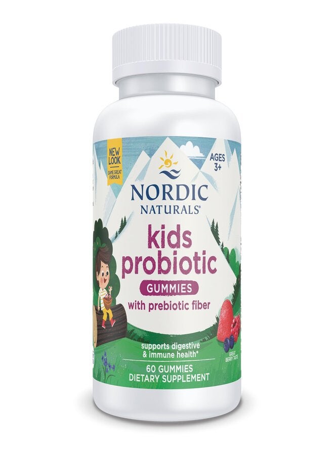 NORDIC NATURALS Kids 60 Probiotic Gummies  - Image 1